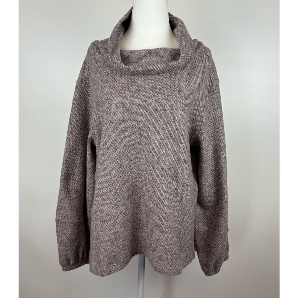 NWT Dylan‎ Womens Cowl Neck Pullover Sweater Sz M | Comfy Cozy Classic Winter
